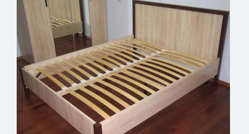 Сборка двухспальной кровати. Коммунар